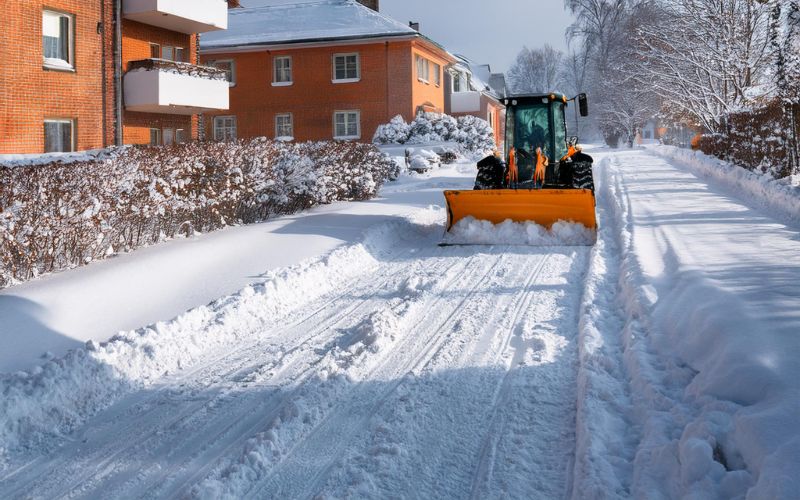 3. Plogning av sno halkbekampning till BRF