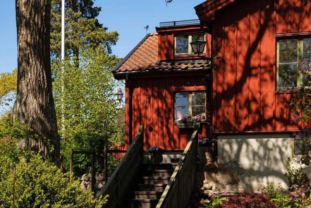 6. Plattlaggning slata plattor infart Vasterhaninge Kalvsvik