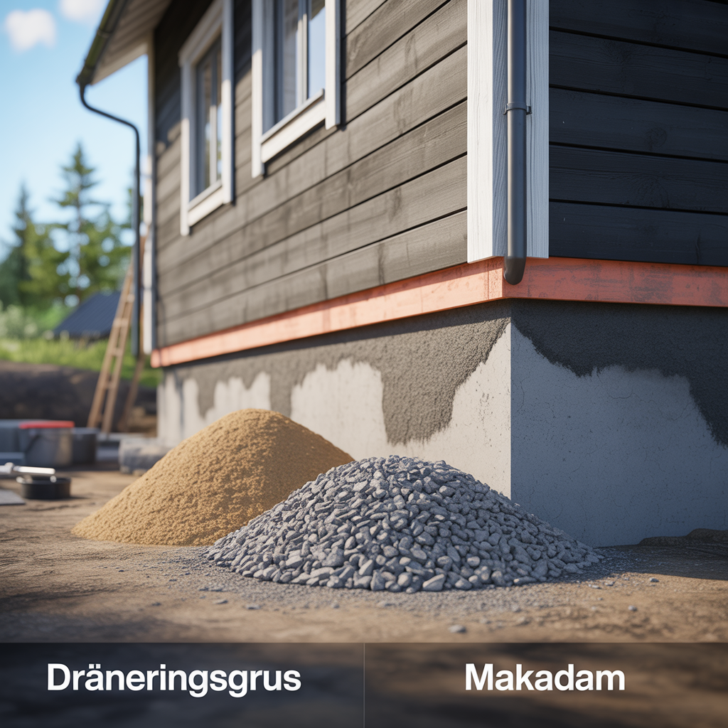 7.Ska du anvanda draneringsgrus eller makadam
