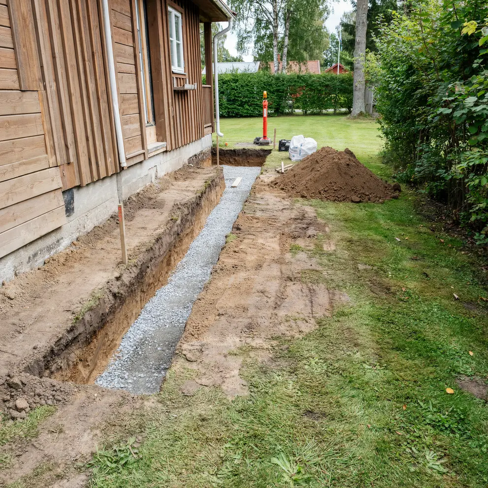 markarbete schaktning enskede stockholm